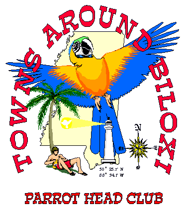 Towns Around Biloxi Parrot Head Club